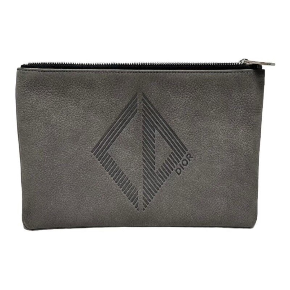 Dior Grey Pochette *Damaged Zipper*